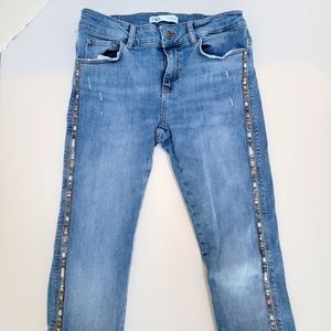Zara Denim Jeans Womens Size 8